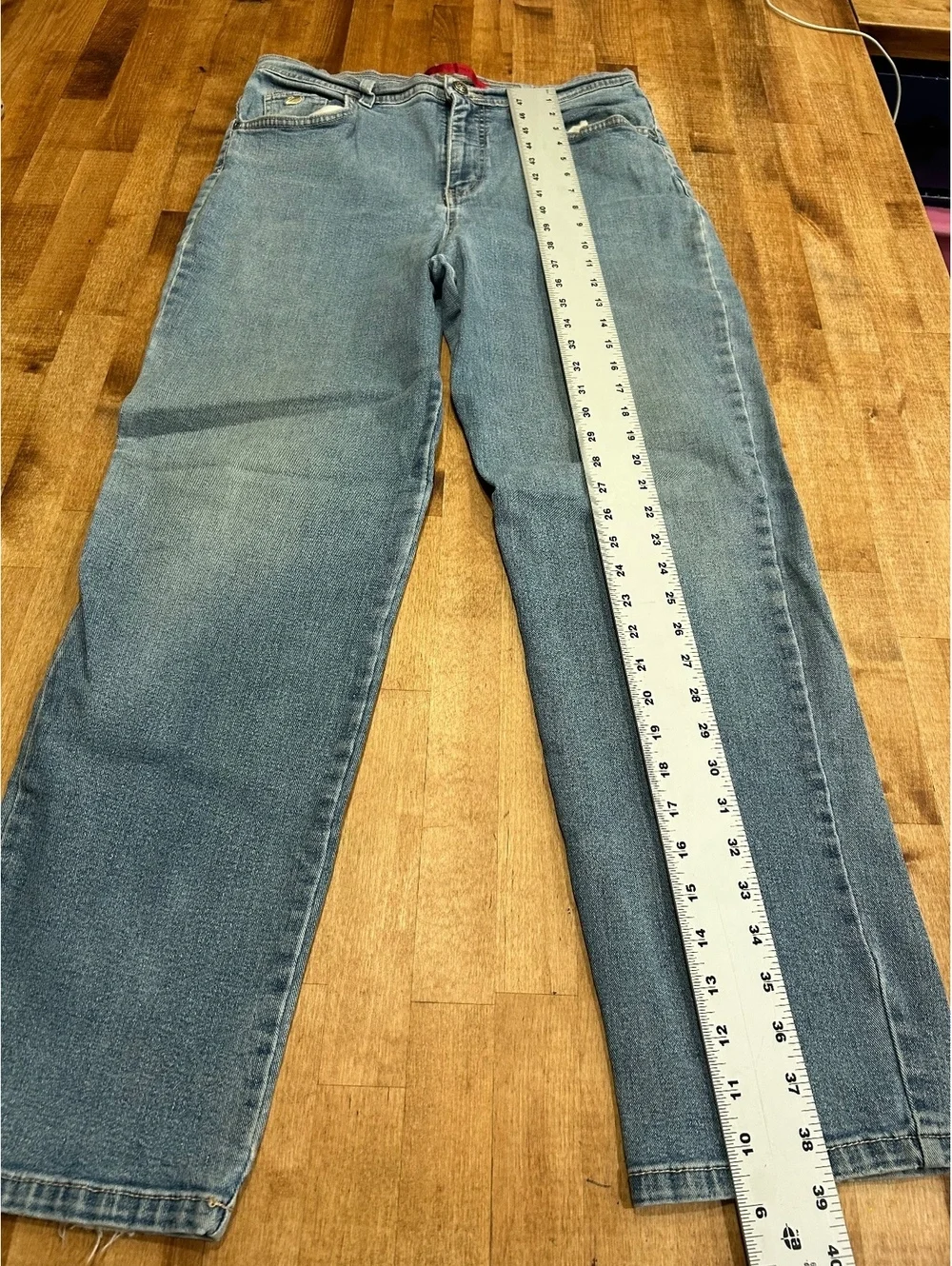 Levi's Vintage Light Blue Straight Leg Jeans Made in Israel